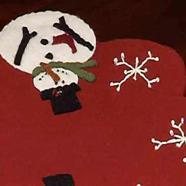 Snow Guy Candle Mat Set Of Two CMAR0082 - The Fox Decor